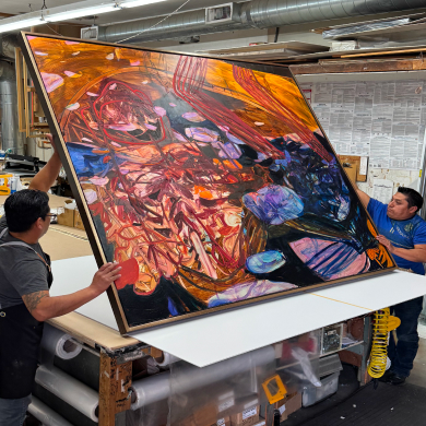 Custom Framing Image Example